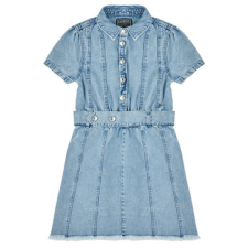Guess Rövid ruhák COTTON LIGHT DENIM Kék 8 ans lányka ruha