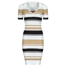 Guess Rövid ruhák EVIE STRIPED POLO DRESS Sokszínű EU L