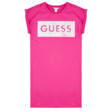 Guess Rövid ruhák STRETCH BABY TERRY SS DRESS Rózsaszín 12 ans lányka ruha