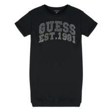 Guess Rövid ruhák TERRY DRESS Fekete 10 ans