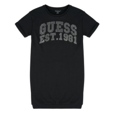 Guess Rövid ruhák TERRY DRESS Fekete 8 ans lányka ruha