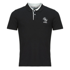 Guess Rövid ujjú galléros pólók LYLE SS POLO Fekete EU L