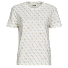 Guess Rövid ujjú pólók 4G RHOMBUS STUDS Bézs EU XS