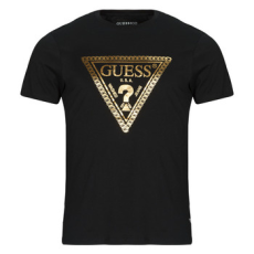 Guess Rövid ujjú pólók CHAIN TRI Fekete EU M