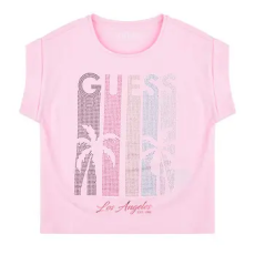 Guess Rövid ujjú pólók MIDI BOXY SS T-SHIRT Rózsaszín 14 ans