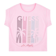 Guess Rövid ujjú pólók MIDI BOXY SS T-SHIRT Rózsaszín 8 ans gyerek póló