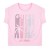 Guess Rövid ujjú pólók MIDI BOXY SS T-SHIRT Rózsaszín 8 ans