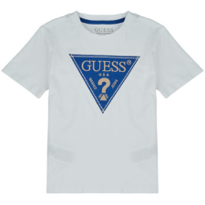 Guess Rövid ujjú pólók ORGANIC COTTON JERSEY Fehér 14 ans gyerek póló
