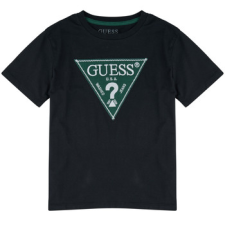 Guess Rövid ujjú pólók ORGANIC COTTON JERSEY Fekete 12 ans gyerek póló