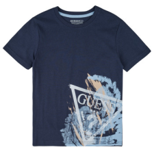Guess Rövid ujjú pólók ORGANIC COTTON JERSEY Tengerész 10 ans gyerek póló