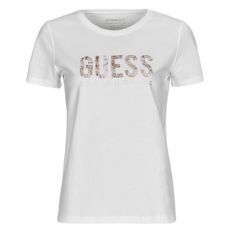 Guess Rövid ujjú pólók PYTHON LOGO Fehér EU XS