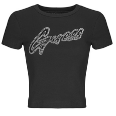 Guess Rövid ujjú pólók RIB LOGO Fekete EU XS