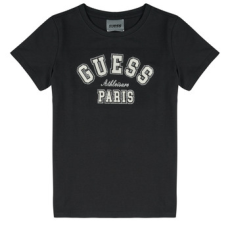 Guess Rövid ujjú pólók SHIRT MINIME Fekete 12 ans