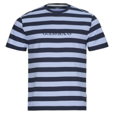 Guess Rövid ujjú pólók SS CN REG STRIPED YD TEE Kék EU S férfi póló