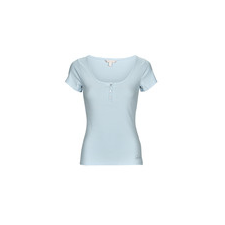 Guess Rövid ujjú pólók SS KARLEE JEWEL BTN HENLEY Kék EU L női póló