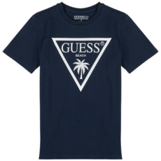 Guess Rövid ujjú pólók T SHIRT MINIME Tengerész 12 ans