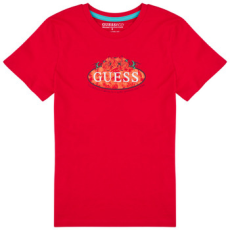 Guess Rövid ujjú pólók T SHIRT Piros 14 ans