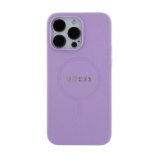 Guess Saffiano MagSafe iPhone 16 Pro Max kemény hátlap tok, lila GUHMP16XPSAHMCU tok és táska