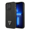 Guess SaffianoTriangle Apple iPhone 14 Pro hátlap tok, fekete
