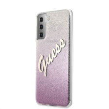 Guess Samsung S21 Plus GUESS GUHCS21MPCUGLSPI Hátlap - Rózsaszín tok és táska
