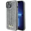  Guess Sequin Script Metal tok iPhone 15 - ezüst