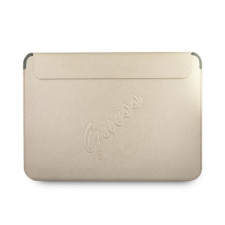 Guess Sleeve Saffiano Script, GUCS13PUSASLG 13" laptop tok, arany számítógéptáska