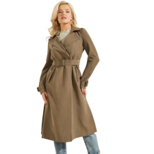  GUESS Stefania hosszú trench kabát M, olivazöld női dzseki, kabát