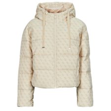 Guess Steppelt kabátok DAISY PUFFER LOGO FLOCK Bézs EU L női dzseki, kabát