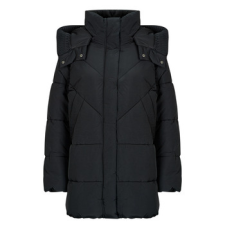 Guess Steppelt kabátok ELEONOR HOODIE Fekete EU L női dzseki, kabát