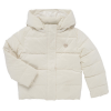 Guess Steppelt kabátok HOODED LS PADDED PUFFER W/ZIP Fehér 6 ans