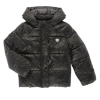 Guess Steppelt kabátok HOODED LS PADDED PUFFER W/ZIP Fekete 8 ans