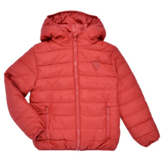 Guess Steppelt kabátok HOODED LS PADDED PUFFER W ZIP Piros 10 ans
