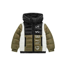 Guess Steppelt kabátok  HOODED PADDED JACKET Sokszínű 4 ans gyerek kabát, dzseki