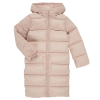 Guess Steppelt kabátok HOODED PADDED LS LONG PUFFER Rózsaszín 12 ans