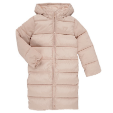 Guess Steppelt kabátok HOODED PADDED LS LONG PUFFER Rózsaszín 12 ans gyerek kabát, dzseki