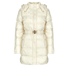 Guess Steppelt kabátok IMMA LOGO MIDI Bézs EU XL női dzseki, kabát