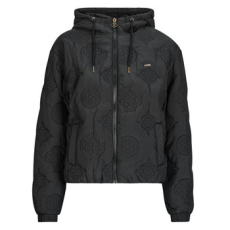 Guess Steppelt kabátok IVY ZIP HOODIE PUFFER JACKET Fekete EU M