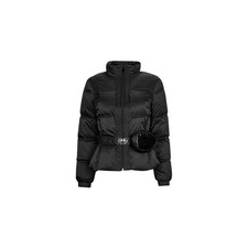 Guess Steppelt kabátok LUCIA BUM BAG PUFFA Fekete EU L női dzseki, kabát
