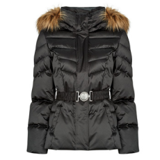 Guess Steppelt kabátok MARINA SHORT Fekete EU XL