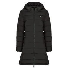 Guess Steppelt kabátok NEW ALETA LONG PUFFER JACKET Fekete EU S