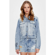 Guess Stevie W3GN45 XL INTL farmer dzseki fehér/világoskék