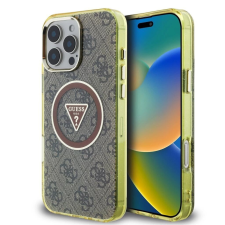 Guess tok fekete GUHMP16LHG4PRTGW Apple iPhone 16 Pro készülékhez tok és táska