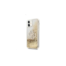 Guess TPU Big 4G Liquid Glitter Gold Apple iPhone 11 hátlap tok, átlátszó tok és táska