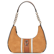 Guess Válltáskák ERENIA TOP ZIP SHOULDER BAG Barna Egy méret