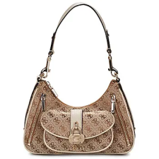 Guess Válltáskák JESSA SHOULDER Barna Egy méret kézitáska és bőrönd