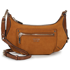 Guess Válltáskák MARSHA MINI CROSSBODY LEATHER Barna Egy méret