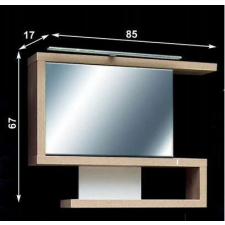  Guido Nílus 01 HELÉNA (415) Tükrös+LED fürdőszoba bútor
