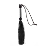 Guilty Pleasure GP SILICONE FLOGGER WHIP BLACK
