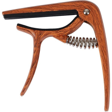 GUITTO GGC-04 Metal Capo Classical Wood egyéb hangszerkellék