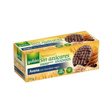 Gullón Avena étcsokoládés zabkeksz hozzáadott cukor nélkül 275 g reform élelmiszer